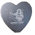 HEART SHAPED SLATE CHEESE BOARD